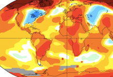地球上約有26000個氣象站不斷地向國家海洋和大氣管理局提供有關(guān)陸地溫度的數(shù)據(jù)