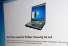 微軟今天終止對Windows 7的支持