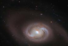 NGC 2273的星系擁有一個(gè)內(nèi)環(huán)和兩個(gè)外部偽裝