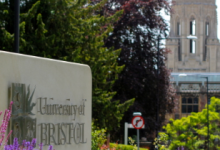 世界大學排名使布里斯托爾進入英國前十