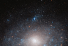 哈勃望遠鏡發(fā)現(xiàn)暗物質(zhì)豐富的螺旋星系
