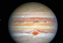 哈勃拍攝了木星湍流的大氣和巨大的風(fēng)暴