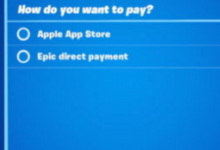Fortnite添加直接付款選項以繞過iOSAndroid應(yīng)用商店費用