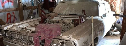 1965年道奇Coronet谷倉發(fā)現(xiàn)是您不應(yīng)該道奇的汽車