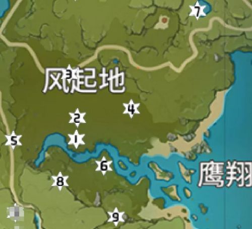 原神風(fēng)神瞳全部位置詳解匯總