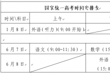 教育資訊：2021山東高考時(shí)間安排表 什么時(shí)候考試