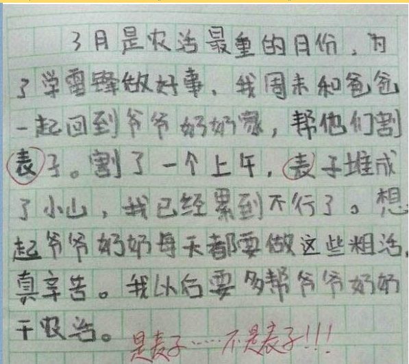 一篇作文氣死99個老師 父母看后當場淚奔!
