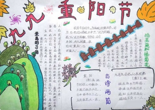 重陽節(jié)手抄報(bào)一等獎(jiǎng)圖片