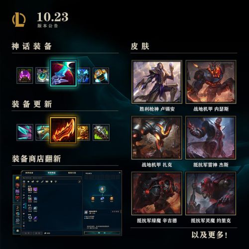 LOL11月12日更新維護(hù)結(jié)束時(shí)間 LOL新版本10.23多久更完