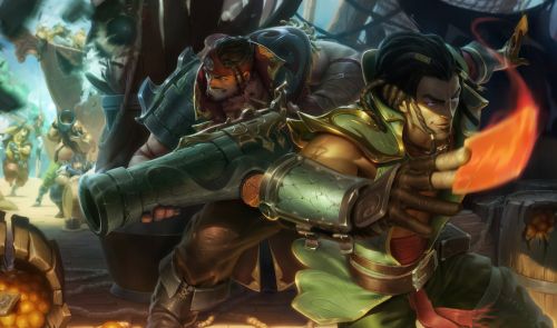 LOL海盜皮膚價格_無情重炮格雷福斯_逍遙賭俠崔斯特