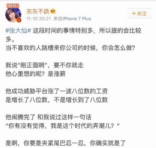 張大仙和灰灰不鴿怎么回事 張大仙灰灰為什么分手