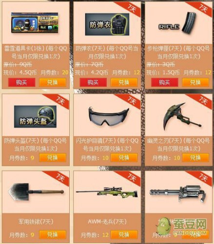 CF5月軍火基地活動網(wǎng)址 兌換券使用指南