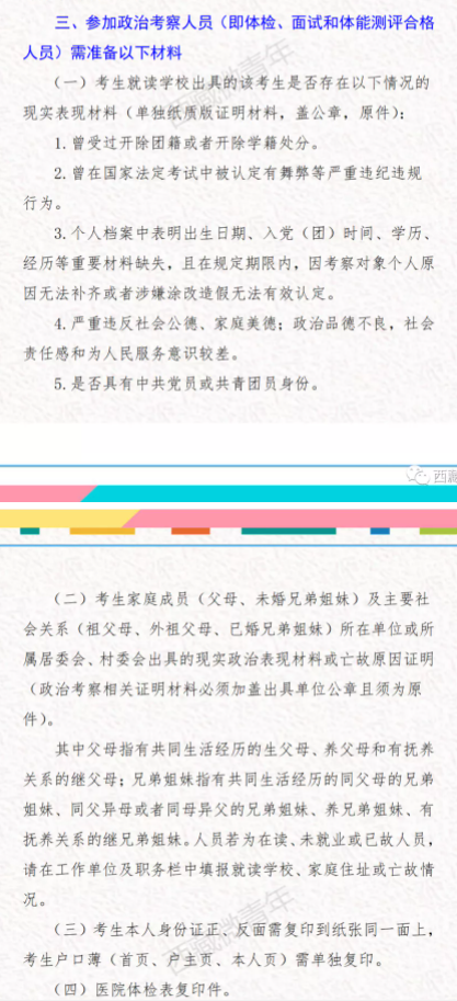 報考條件及要求