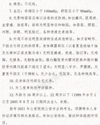 報考條件及要求