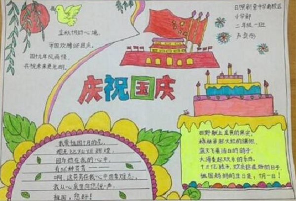 國慶節(jié)手抄報(bào)圖片大全簡單又漂亮