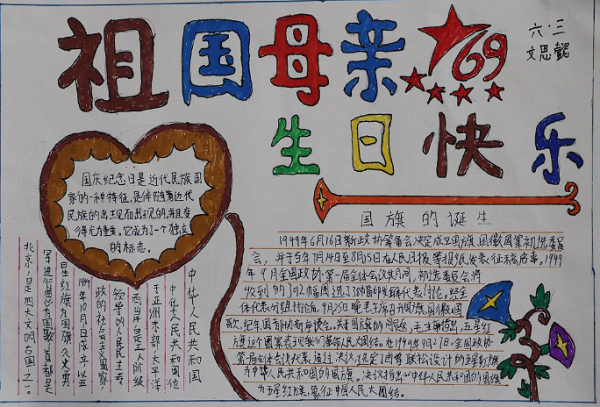 國慶節(jié)手抄報(bào)圖片大全簡單又漂亮