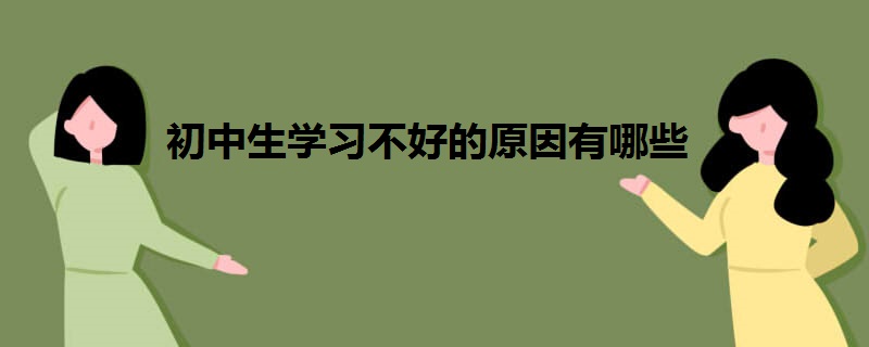 初中生學習不好的原因有哪些