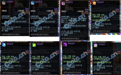 DNF藥劑方程式活動攻略 藥劑合成答案大全