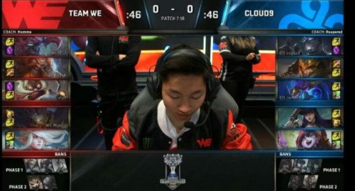 lols7總決賽WEvsC9比賽視頻回放 WE：C9五場比賽合集