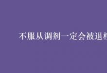 教育資訊:不服從調(diào)劑一定會被退檔嗎