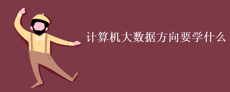 計算機大數(shù)據(jù)方向要學(xué)什么