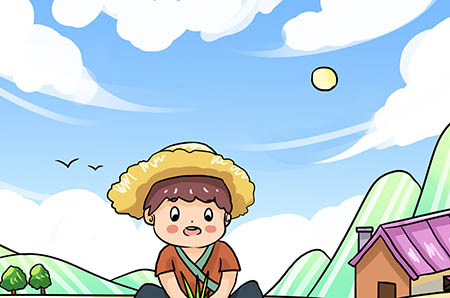歡慶國慶簡筆畫1