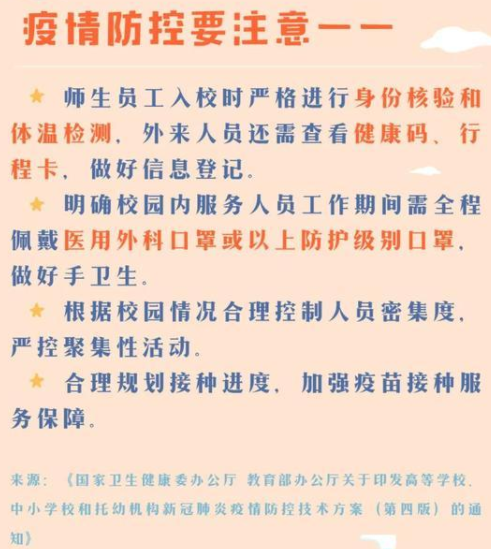 2021秋季開學(xué)將有這些新變化 開學(xué)注意事項(xiàng)