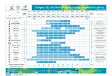 成都2021FISU世界大學(xué)生運(yùn)動會賽程公布18個項(xiàng)目