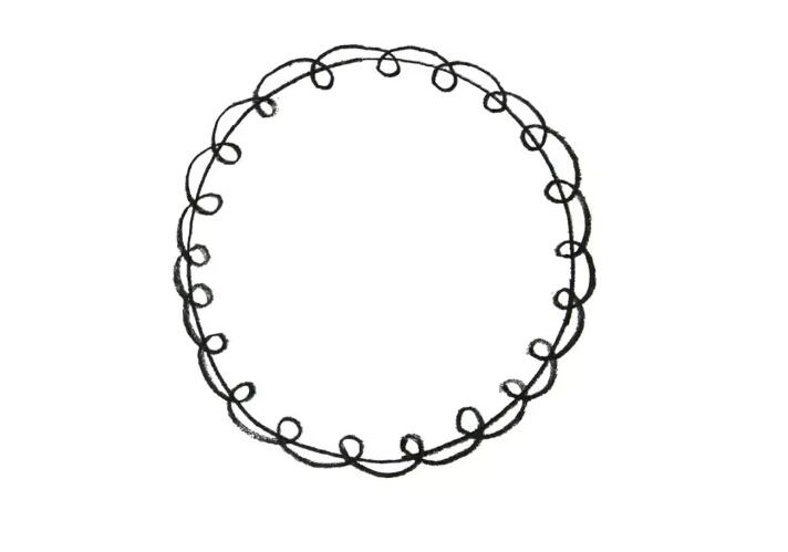 簡(jiǎn)單的獅子彩色簡(jiǎn)筆畫的畫法2