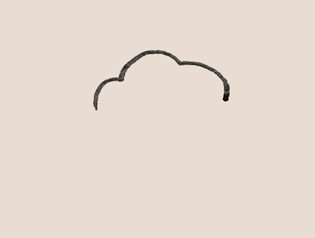 卡通花式棉花糖簡(jiǎn)筆畫(huà)1