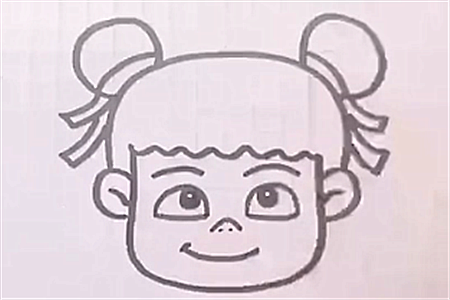 怎么畫哪吒簡(jiǎn)筆畫步驟3