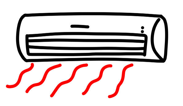 空調(diào)簡(jiǎn)筆畫(huà)圖片步驟4