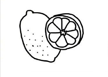 水果蔬菜簡筆畫圖片大全1