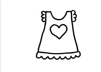 衣服簡(jiǎn)筆畫(huà)圖片大全1