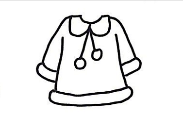 衣服簡(jiǎn)筆畫(huà)圖片大全2