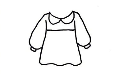 衣服簡(jiǎn)筆畫(huà)圖片大全6