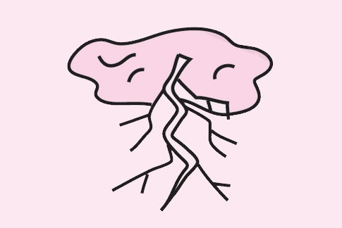 雷電簡(jiǎn)筆畫(huà)閃電簡(jiǎn)筆畫(huà)4