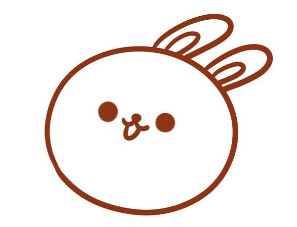玉兔的簡筆畫怎么畫特別漂亮2