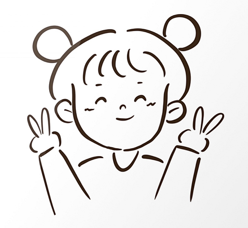 可愛(ài)的女孩子簡(jiǎn)筆畫頭像圖片7