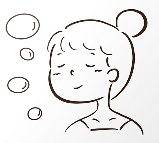 可愛(ài)的女孩子簡(jiǎn)筆畫頭像圖片9