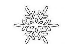 圣誕雪花簡(jiǎn)筆畫(huà)圖片大全