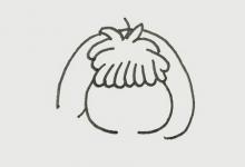 如何畫(huà)可愛(ài)女孩簡(jiǎn)筆畫(huà)