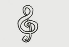 七個(gè)音符如何畫(huà)簡(jiǎn)筆畫(huà)顏色？