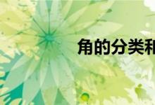 角的分類和畫角教學視頻