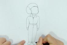 如何畫空軍的簡筆畫？