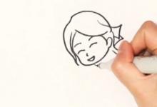 如何給踢毽子的小女孩畫簡(jiǎn)筆畫？
