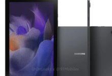 三星Galaxy Tab A8泄漏揭示了具有平坦邊緣的新設(shè)計