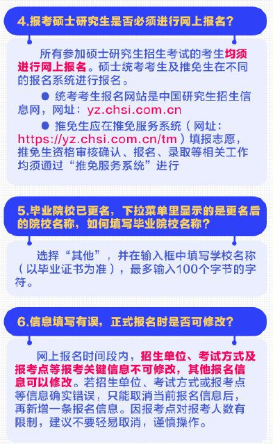 考研預報名20個填報細節(jié)