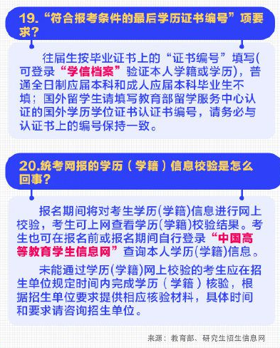 考研預報名20個填報細節(jié)