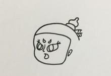葫蘆娃娃簡(jiǎn)筆畫(huà)圖解步驟